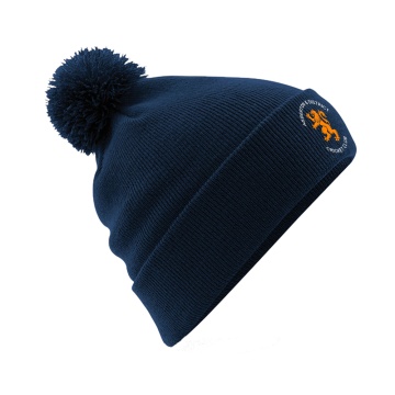 ABBERTON AND DISTRICT CC Original Pom Pom Beanie : Navy