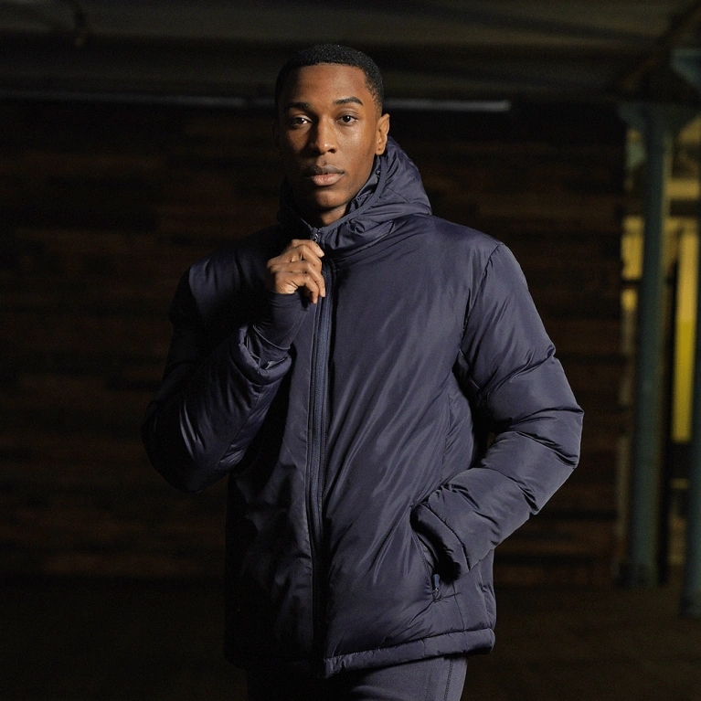 ACTIVE PADDED JACKETS - NAVY