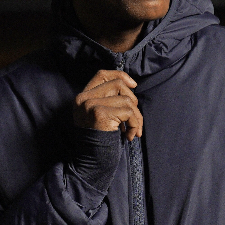ACTIVE PADDED JACKETS - NAVY