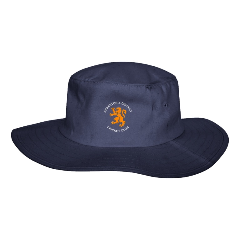 ABBERTON AND DISTRICT CC Floppy Hat - Navy