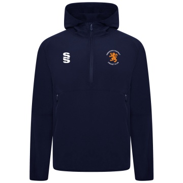 ABBERTON AND DISTRICT CC Dual Elite 1/4 Zip Hoody / Rain Jacket : Navy